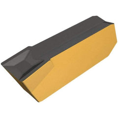 Iscar - 508GIMF Grade IC4, 5mm Cutting Width Carbide Grooving Insert - 3mm Max Depth of Cut, 0.8mm Corner Radius, Uncoated - USA Tool & Supply