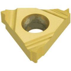 Iscar - 27UERL External Left & Right Hand Trapez Laydown Threading Insert - Grade IC908, TiAlN Coated Carbide, 15.88mm Inscribed Circle - USA Tool & Supply