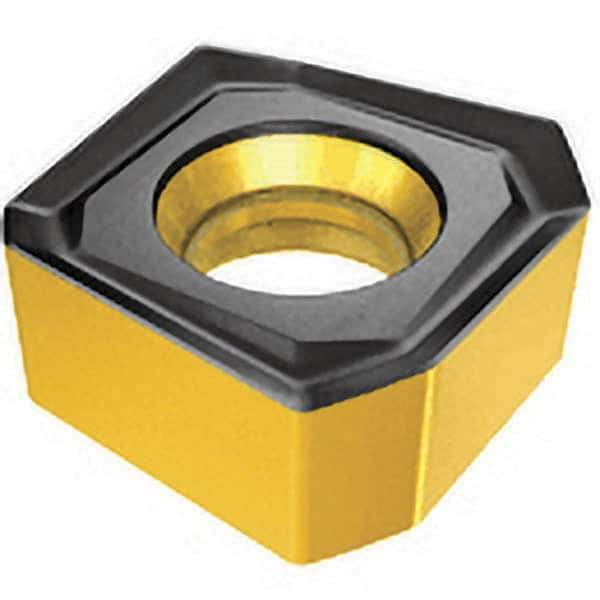 Iscar - S845 SNHU1305 MM Grade IC5500 Carbide Milling Insert - Al2O3 Finish, 6.2mm Thick, 0.8mm Corner Radius - USA Tool & Supply