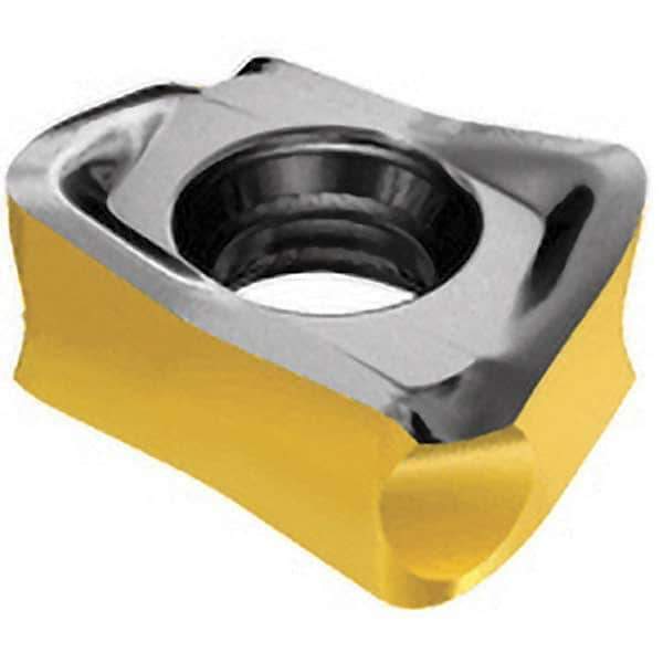 Iscar - H490 ANKX0904 FF Grade IC808 Carbide Milling Insert - TiAlN/AlTiN/TiN Finish, 4.3mm Thick, 1mm Corner Radius - USA Tool & Supply