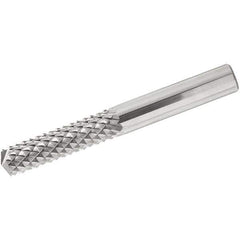 Iscar - MM EFS-CF Grade IC908 Carbide End Milling Tip Insert - TiAlN Finish, 4 Flutes, 6mm Cutting Diam, 5mm Depth of Cut, 10mm Extension, 38° Helix - USA Tool & Supply