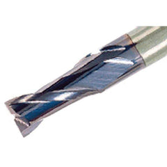 Iscar - 16mm, 2 Flute, Single End, Solid Carbide, Corner Chamfer End Mill - 92mm OAL, 30° Helix, Right Hand Flute, 32mm LOC, Right Hand Cut - USA Tool & Supply