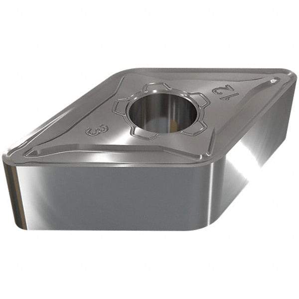 Iscar - DNMG433 M3M Grade IC807 Carbide Turning Insert - TiAlN/TiN Finish, 55° Diamond, 12.7mm Inscr Circle, 4.76mm Thick, 1.2mm Corner Radius - USA Tool & Supply