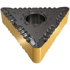 Iscar - TNMG333 F3P Grade IC807 Carbide Turning Insert - TiAlN/TiN Finish, 60° Triangle, 9.52mm Inscr Circle, 4.76mm Thick, 1.2mm Corner Radius - USA Tool & Supply