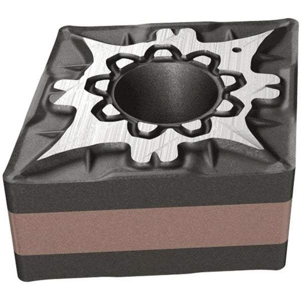 Iscar - CNMG433 F3M Grade IC4 Turning Insert - Uncoated, 80° Diamond, 12.7mm Inscr Circle, 4.76mm Thick, 1.2mm Corner Radius - USA Tool & Supply