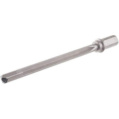 Iscar - 225mm Max Drill Depth, 15xD, 14mm Diam, Indexable Insert Drill - 1 Insert, 25mm Shank Diam, Weldon Flat Shank - USA Tool & Supply