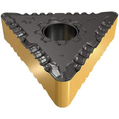 Iscar - TNMG433 F3P Grade IC807 Carbide Turning Insert - TiAlN/TiN Finish, 60° Triangle, 12.7mm Inscr Circle, 4.76mm Thick, 1.2mm Corner Radius - USA Tool & Supply