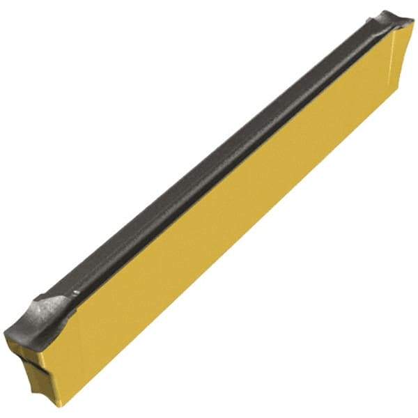 Iscar - DGR3002 XL Grade IC808, 0.118" Cutting Width Carbide Cutoff Insert - Right Hand Lead Angle, TiAlN/AlTiN/TiN Finish - USA Tool & Supply