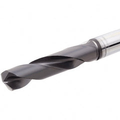 Iscar - 10.6mm 140° Solid Carbide Jobber Drill - USA Tool & Supply
