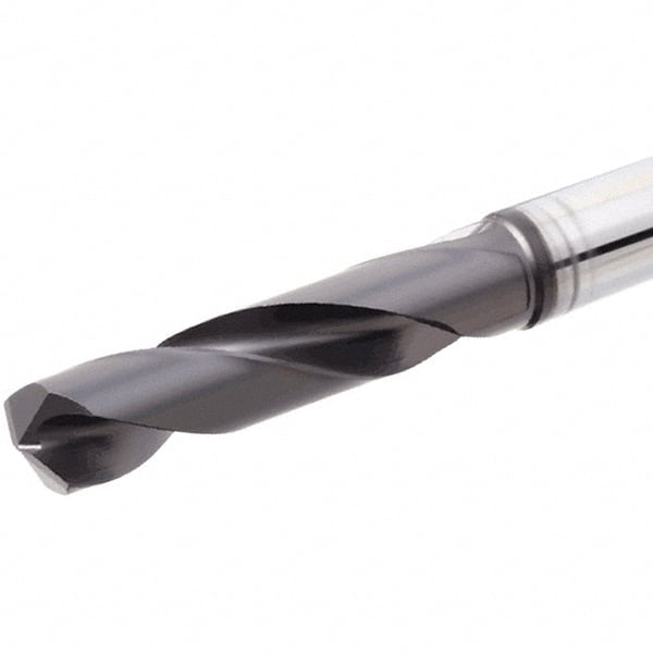 Iscar - 10.8mm 140° Solid Carbide Jobber Drill - USA Tool & Supply