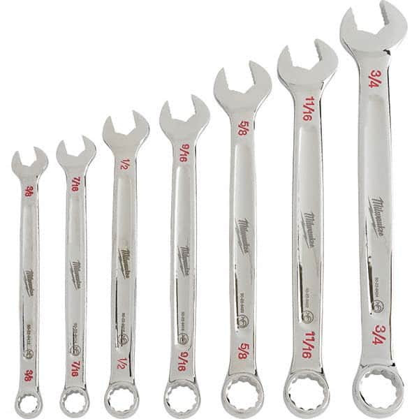 Milwaukee Tool - Wrench Sets Tool Type: Combination Wrench System of Measurement: Inch - USA Tool & Supply