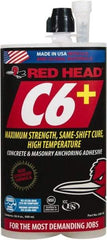 Red Head - Anchoring Adhesives Adhesive Material: Epoxy Volume (fl. oz.): 30.00 - USA Tool & Supply