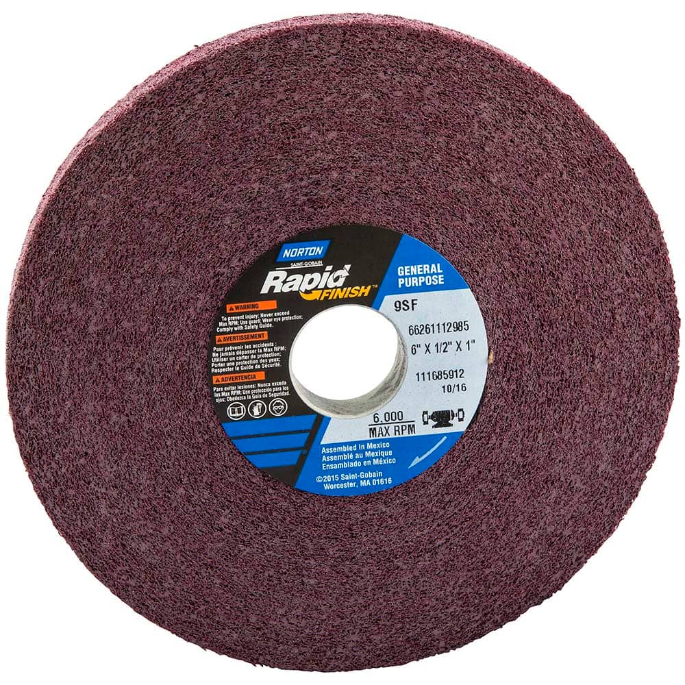 Norton - Deburring Wheels Wheel Type: Convolute Wheel Diameter (Inch): 6 - USA Tool & Supply