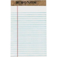 TOPS - 50 Sheet, 5 x 8", Jr. Legal (Style) Legal Pad - White - USA Tool & Supply