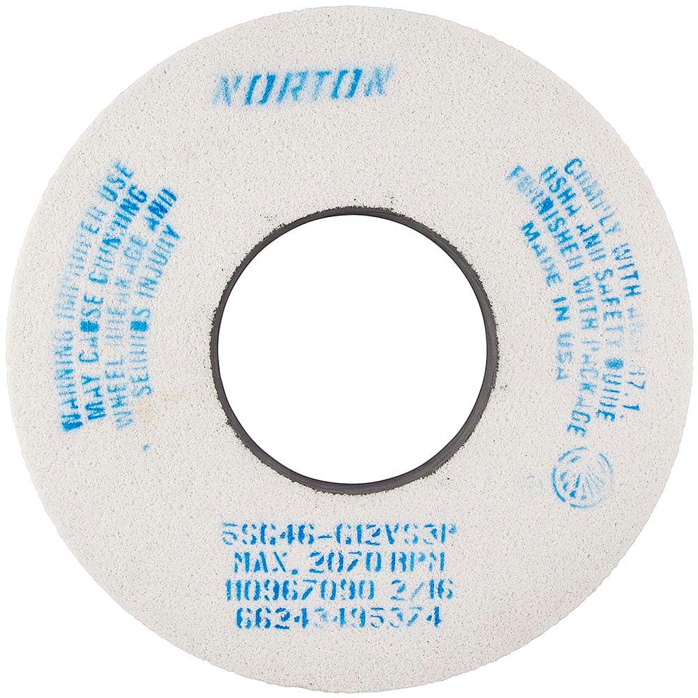 Norton - Tool & Cutter Grinding Wheels Wheel Type: Type 5 Wheel Diameter (Inch): 12 - USA Tool & Supply