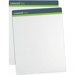 Universal One - 50 Sheet, 27 x 34", Easel Pad - White - USA Tool & Supply