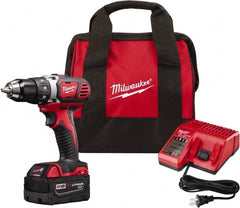 Milwaukee Tool - 18V 1/2" Pistol Grip Cordless Drill - USA Tool & Supply