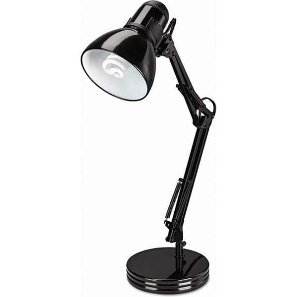 ALERA - Task Lights Fixture Type: Desk Color: Black - USA Tool & Supply