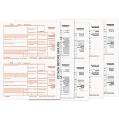 TOPS - 24 Sheet, 8-1/2 x 11", Form - White - USA Tool & Supply