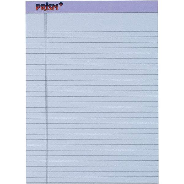 TOPS - 50 Sheet, 8-1/2 x 11-3/4", Legal/Wide (Style) Legal Pad - Pastel Orchid - USA Tool & Supply