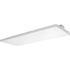 Eiko Global - 1 Lamp, 265 Watts, LED, High Bay Fixture - 4' Long x 92.5mm High x 440mm Wide, 120-277 Volt, Steel Housing - USA Tool & Supply