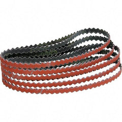Dynabrade - 1/2" Wide x 12" OAL, 80 Grit, Ceramic Abrasive Belt - Ceramic, Coated, Y Weighted Cloth Backing, Wet/Dry - USA Tool & Supply
