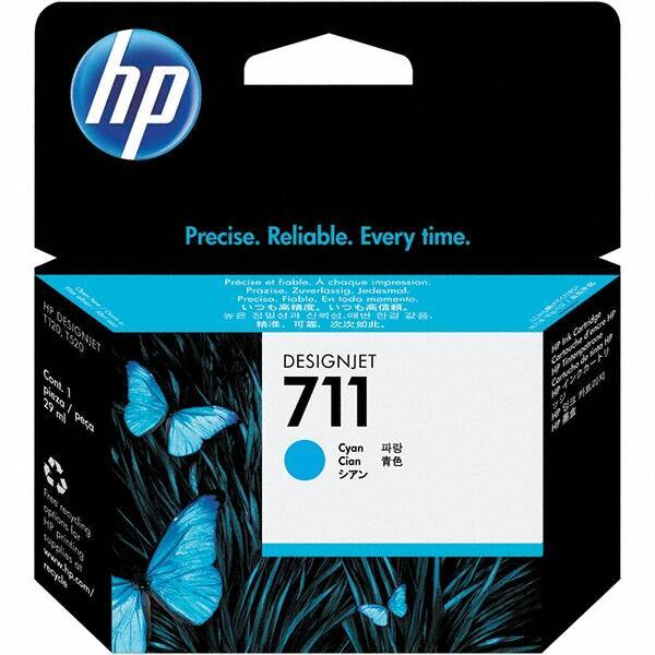 Hewlett-Packard - Cyan Ink Cartridge - Use with HP Designjet T520 ePrinter - USA Tool & Supply