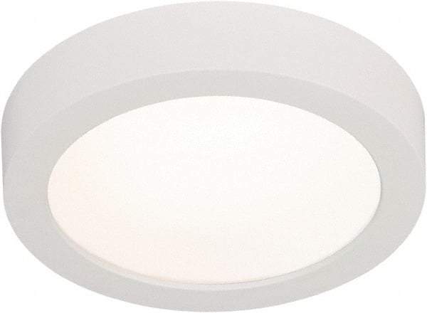 Philips - 5" Wide LED Downlight - 10 Watt, IC Rated, Aluminum, Recessed Housing - USA Tool & Supply