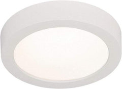 Philips - 5" Wide LED Downlight - 10 Watt, IC Rated, Aluminum, Recessed Housing - USA Tool & Supply