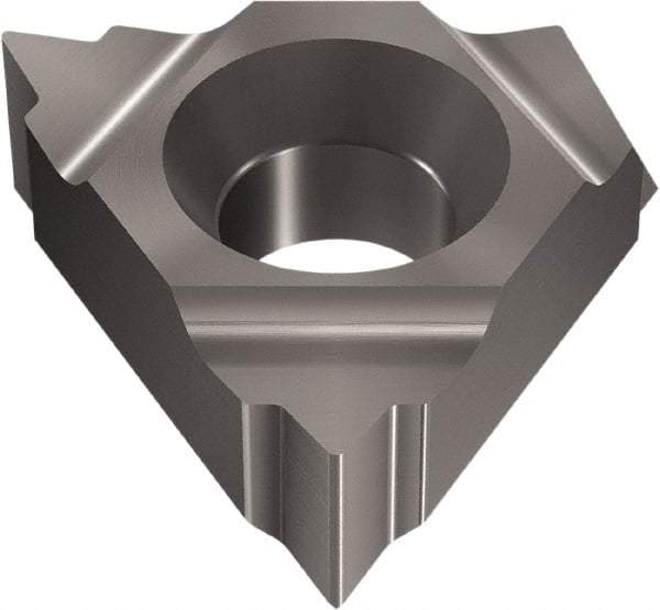 Vargus - 11.50 TPI, Internal/External Thread, NPT Standard, 3UEI VTX Grade Thread Mill Insert - Carbide, TiAlN Coating - USA Tool & Supply