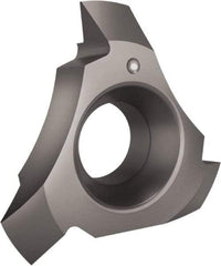 Vargus - 2 to 2.5mm Pitch, 12-10 TPI, Internal Thread, Partial Profile 60° Standard, 9VI VTX Grade Thread Mill Insert - Carbide, TiCN Coating - USA Tool & Supply