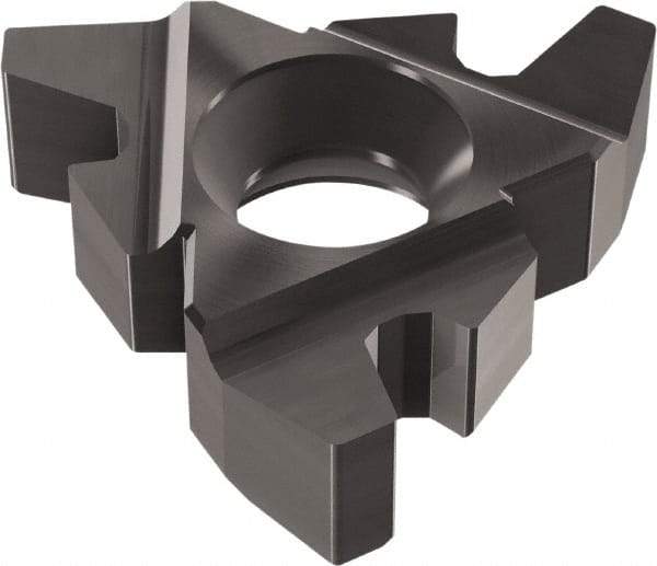Vargus - 4FIR Internal Right Hand 4 Stub Acme Laydown Threading Insert - Grade VTX, TiAlN Coated Carbide, 13.3mm Inscribed Circle - USA Tool & Supply