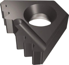 Vargus - 14DER External Right Hand 8 API Round Laydown Threading Insert - Grade VTX, TiAlN Coated Carbide - USA Tool & Supply