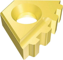 Vargus - 14DIR Internal Right Hand 5 BUT Laydown Threading Insert - Grade VKX, TiN Coated Carbide - USA Tool & Supply