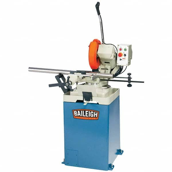 Baileigh - Cold Saws Machine Style: Floor Blade Diameter (Inch): 12-1/2 - USA Tool & Supply