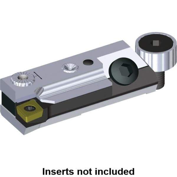 Kennametal - Series C-Style, Right Hand Cut, Boring Cartridge - 16.15mm Back of Bar to Cutting Edge, FBSCLCL09CA06F Insert, 45.5mm OAL, 95° Lead Angle - USA Tool & Supply