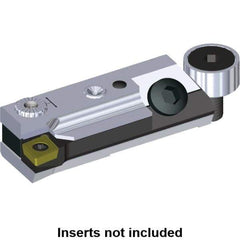 Kennametal - Series C-Style, Right Hand Cut, Boring Cartridge - 16.15mm Back of Bar to Cutting Edge, FBSCLCL09CA06F Insert, 45.5mm OAL, 95° Lead Angle - USA Tool & Supply