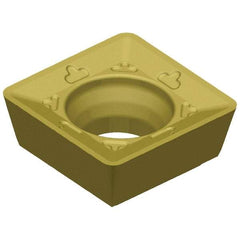 Kennametal - SDHT09T308 423 Grade KCSM40 Carbide Milling Insert - TiN Finish, 3.97mm Thick, 3/8" Inscribed Circle, 0.8mm Corner Radius - USA Tool & Supply