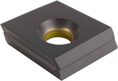 Kennametal - C2FIX150504 MN Grade KCU25 Carbide Turning Insert - AlTiN Finish, Irregular, 5mm Thick, 1/64" Corner Radius - USA Tool & Supply