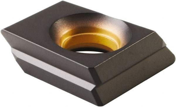 Kennametal - D2FIX110405 MN Grade KCP25 Carbide Turning Insert - TiCN/Al2O3 Finish, 56° Irregular, 4mm Thick, 0.5mm Corner Radius - USA Tool & Supply