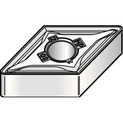 Kennametal - DNMG431 MP Grade KCM25B Carbide Turning Insert - TiOCN Finish, 55° Diamond, 1/2" Inscr Circle, 3/16" Thick, 1/64" Corner Radius - USA Tool & Supply