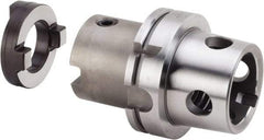 Kennametal - Series HTS, Head Connection 40, 100mm Shank Diam, Drill Body - 69.95mm Drill Body Length to Flange, KM Toolholder, 70mm Nose Diam, 148.85mm OAL, 85mm Drill Body Length, Modular Connection, Through Coolant - USA Tool & Supply