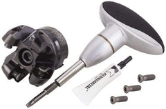 Kennametal - 63mm Cut Diam, 10mm Max Depth, 22mm Arbor Hole, 4 Inserts, RCGX 2006... Insert Style, Indexable Copy Face Mill - KSRM Cutter Style, 21,900 Max RPM, 50mm High, Through Coolant, Series Beyond Blast KSRM - USA Tool & Supply