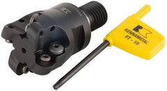 Kennametal - 35mm Cutting Diam, 1.378" Max Depth of Cut, Modular Connection Indexable Copy End Mill - 4 Inserts, RD.X 1003.. Insert - USA Tool & Supply