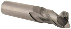 Kennametal - 1", 2 Flute, Single End, Solid Carbide, Corner Radius End Mill - 5" OAL, 45° Helix, Right Hand Flute, 2" LOC, Right Hand Cut - USA Tool & Supply
