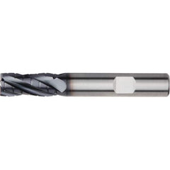 Kennametal - 20mm, 4 Flute, Single End, Solid Carbide, Corner Chamfer End Mill - 104mm OAL, 30° Helix, Right Hand Flute, 38mm LOC, Right Hand Cut - USA Tool & Supply