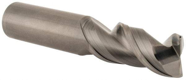 Kennametal - 3/4", 2 Flute, Single End, Solid Carbide, 0.03" Corner Radius End Mill - 4" OAL, 45° Helix, Right Hand Flute, 1-5/8" LOC, Right Hand Cut - USA Tool & Supply