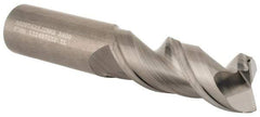 Kennametal - 5/8", 2 Flute, Single End, Solid Carbide, 0.03" Corner Radius End Mill - 3-1/2" OAL, 45° Helix, Right Hand Flute, 1-5/8" LOC, Right Hand Cut - USA Tool & Supply