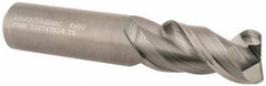 Kennametal - 3/4", 2 Flute, Single End, Solid Carbide, 0.06" Corner Radius End Mill - 4" OAL, 45° Helix, Right Hand Flute, 1-1/2" LOC, Right Hand Cut - USA Tool & Supply