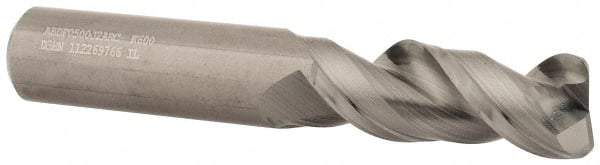 Kennametal - 1/2", 2 Flute, Single End, Solid Carbide, 0.06" Corner Radius End Mill - 3" OAL, 45° Helix, Right Hand Flute, 1-1/4" LOC, Right Hand Cut - USA Tool & Supply